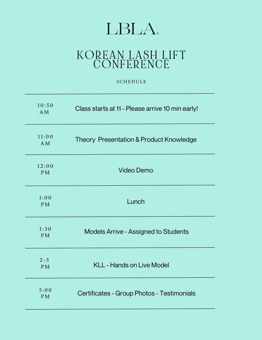 MIKO 🩵 LBLA KOREAN LASH LIFT CERTIFICATION EXPERIENCE (SMALL GROUP)